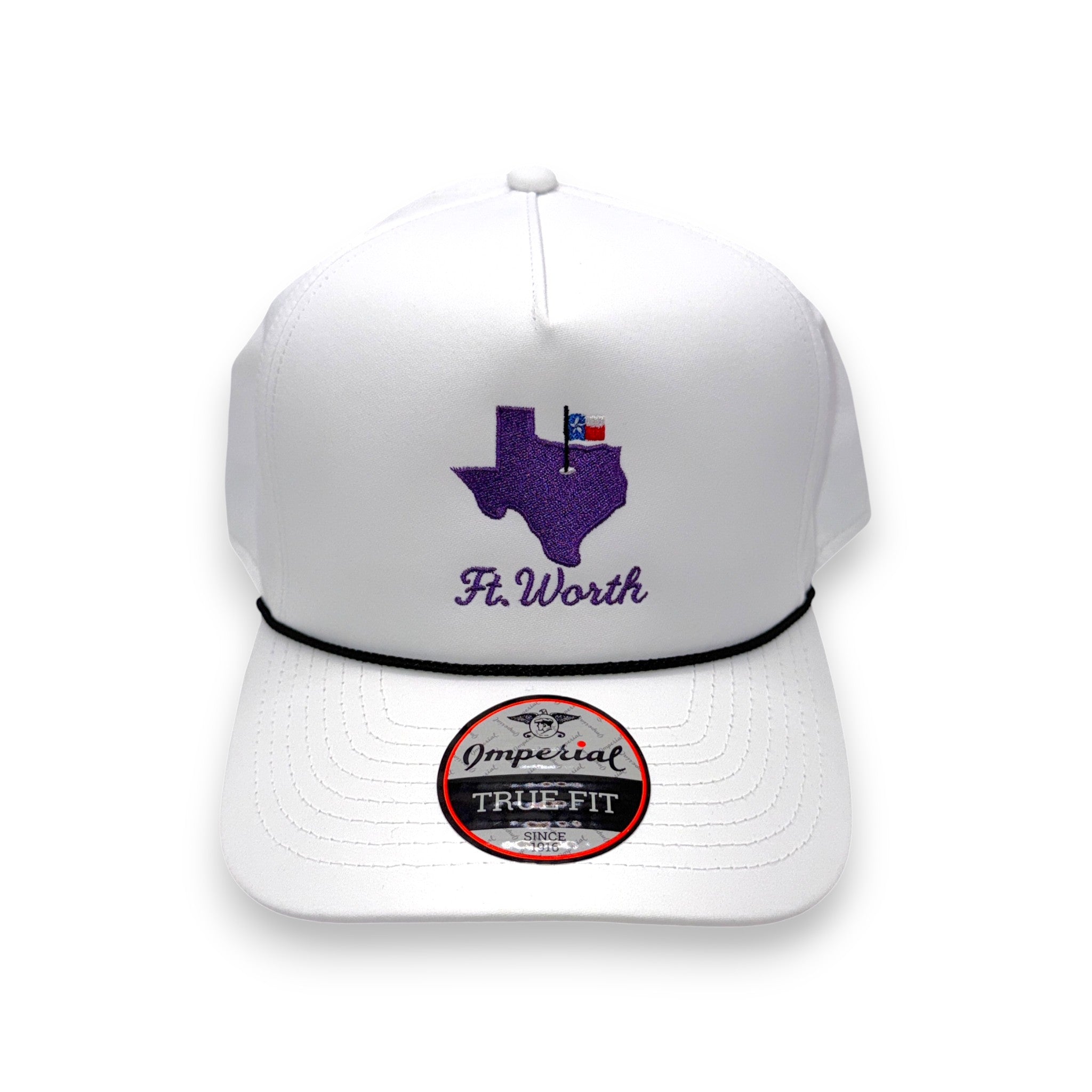 Fort Worth Gameday Hat – Embroidered Performance Rope Cap