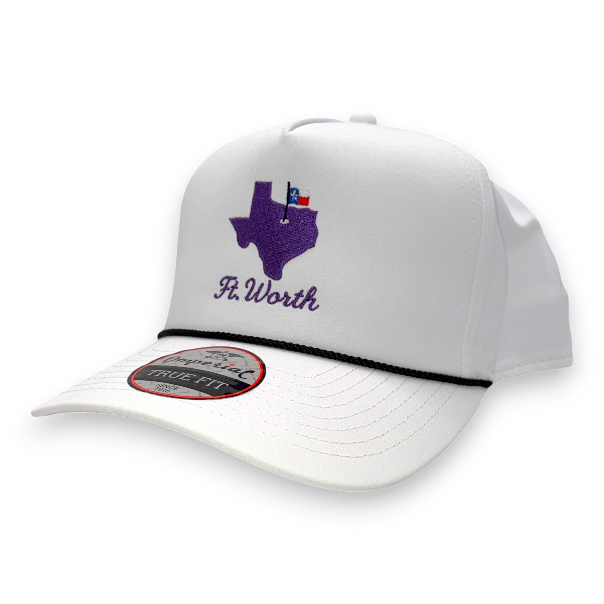 Fort Worth Gameday Hat – Embroidered Performance Rope Cap